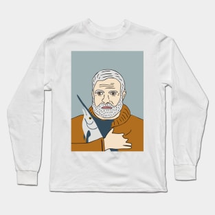 Ernest Hemingway Long Sleeve T-Shirt